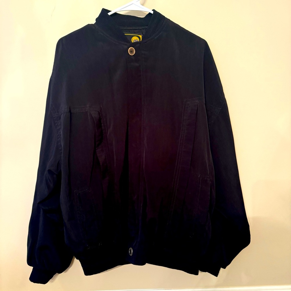 Vintage 80s Cobra Silky Bomber Jacket XL
